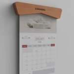 DT-01 Ahşap Duvar Takvimi