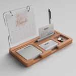 CW-45 Ahşap Masa Takvimi