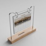 TA-02 Ahşap Masa Takvimi