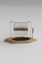 TA-15 Ahşap Masa Takvimi - Görsel 2