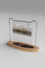TA-21 Ahşap Masa Takvimi - Görsel 4