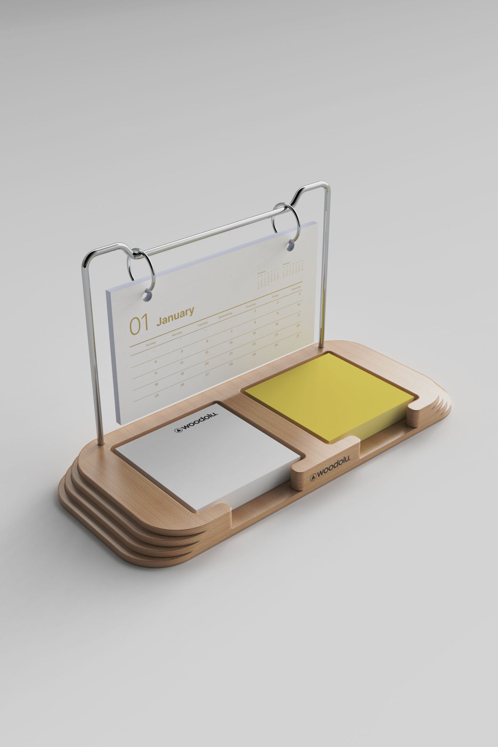 TA-28 Ahşap Masa Takvimi TA-28 Ahşap Masa Takvimi - Görsel 1